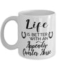 Funny Appendix Quarter Horse Mug Life Is Better With An Appendix Quarter Horse Coffee Cup 11oz 15oz White