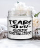 Funny Aquaculture Engineering Professor Teacher Candle Tears Of My Aquaculture Engineering Students 9oz Vanilla Scented Candles Soy Wax