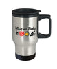 Funny Archer Travel Mug Adult Humor Plan For Today Archery Beer Sex 14oz Stainless Steel