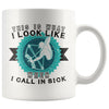 Funny Archery Mug This Is What I Look Like When I Call 11oz White Coffee Mugs