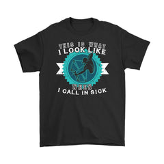 Funny Archery Tee What I Look Like When I Call In Sick Gildan Mens T-Shirt