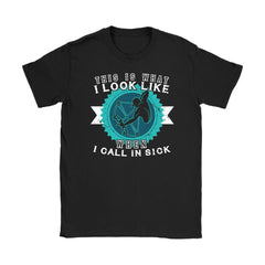 Funny Archery Tee What I Look Like When I Call In Sick Gildan Womens T-Shirt