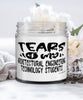 Funny Architectural Engineering Technology Professor Teacher Candle Tears Of My Architectural Engineering Technology Students 9oz Vanilla Scented Candles Soy Wax