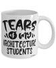 Funny Architecture Professor Teacher Mug Tears Of My Architecture Students Coffee Cup White