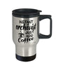 Funny Archivist Travel Mug Instant Archivist Just Add Coffee 14oz Stainless Steel