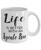Funny Argente Brun Rabbit Mug Life Is Better With An Argente Brun Coffee Cup 11oz 15oz White