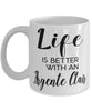Funny Argente Clair Rabbit Mug Life Is Better With An Argente Clair Coffee Cup 11oz 15oz White