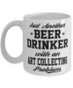 Funny Art Collector Mug Just Another Beer Drinker With A Art Collecting Problem Coffee Cup 11oz White