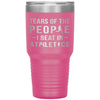 Funny Athlete Tumbler Tears of The People I beat In Athletics Laser Etched 30oz Stainless Steel Tumbler