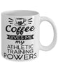 Funny Athletic Trainer Mug Coffee Gives Me My Athletic Training Powers Coffee Cup 11oz 15oz White