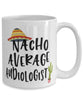 Funny Audiologist Mug Nacho Average Audiologist Coffee Cup 15oz White