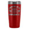 Funny Aunt Travel Mug Worlds Most Awesome Aunt 20oz Stainless Steel Tumbler