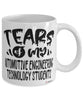Funny Automotive Engineering Technology Professor Teacher Mug Tears Of My Automotive Engineering Technology Students Coffee Cup White