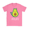 Funny Avocado Cat Shirt Avogato Gildan Womens T-Shirt