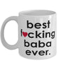 Funny B3st F-cking Baba Ever Coffee Mug White