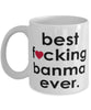 Funny B3st F-cking Banma Ever Coffee Mug White