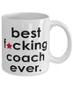 Funny B3st F-cking Coach Ever Coffee Mug White