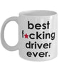 Funny B3st F-cking Diver Ever Coffee Mug White