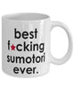 Funny B3st F-cking Sumotori Ever Coffee Mug White