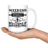 Funny Baking Mug Weekend Forecast Baking With A Chance Of 15oz White Coffee Mugs