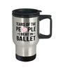 Funny Ballerino Ballerina  Mug Tears Of The People I Beat In Ballet Travel Mug 14oz Stainless Steel