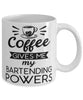 Funny Bartender Mug Coffee Gives Me My Bartending Powers Coffee Cup 11oz 15oz White