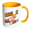 Funny Basketball Mug Bring It Don't Sing It White 11oz Accent Coffee Mugs