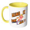 Funny Basketball Mug Bring It Don't Sing It White 11oz Accent Coffee Mugs