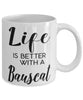 Funny Bauscat Rabbit Mug Life Is Better With A Bauscat Coffee Cup 11oz 15oz White