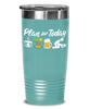 Funny Beach Tumbler Gift Adult Humor Plan For Today Beach 20oz 30oz Stainless Steel