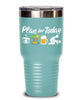 Funny Beach Tumbler Gift Adult Humor Plan For Today Beach 20oz 30oz Stainless Steel