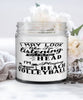 Funny Beach Volleyball Candle I May Look Like I'm Listening But In My Head I'm Playing Beach Volleyball 9oz Vanilla Scented Candles Soy Wax