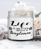 Funny Beagleman Dog Candle Life Is Better With A Beagleman 9oz Vanilla Scented Candles Soy Wax