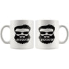 Funny Beard Mug Respect the Beard 11oz White Coffee Mugs