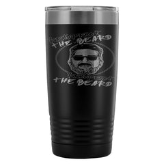 Funny Beard Travel Mug Respect The Beard 20oz Stainless Steel Tumbler