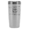 Funny Beard Travel Mug Respect The Beard 20oz Stainless Steel Tumbler