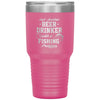 Funny Beer Fishing Tumbler Just Another Beer Drinker With A Fishing Problem Laser Etched 30oz Stainless Steel Tumbler