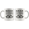 Funny Beer Mug Beer Doesnt Have Enough Vitamins Thats Why 11oz White Coffee Mugs