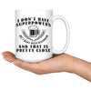 Funny Beer Mug I Can Make Beer Disappear 15oz White Coffee Mugs