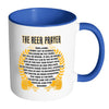 Funny Beer Mug The Beer Prayer White 11oz Accent Coffee Mugs