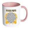 Funny Beer Mug The Beer Prayer White 11oz Accent Coffee Mugs