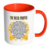 Funny Beer Mug The Beer Prayer White 11oz Accent Coffee Mugs