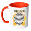 Funny Beer Mug The Beer Prayer White 11oz Accent Coffee Mugs