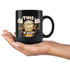 Funny Beer Mug This Guy Needs A Beer 11oz Black Coffee Mugs