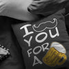Funny Beer Pillows I Mustache Ask You For A Beer