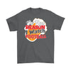 Funny Beer Shirt The Real Reason I Watch Football Gildan Mens T-Shirt