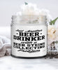 Funny Beer Steins Candle Just Another Beer Drinker With A Beer Steins Collecting 9oz Vanilla Scented Candles Soy Wax
