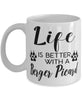 Funny Berger Picard Dog Mug Life Is Better With A Berger Picard Coffee Cup 11oz 15oz White