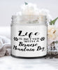 Funny Bernese Mountain Dog Candle Life Is Better With A Bernese Mountain Dog 9oz Vanilla Scented Candles Soy Wax