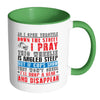 Funny Biker Prayer Mug As I Open Throttle Down The White 11oz Accent Coffee Mugs